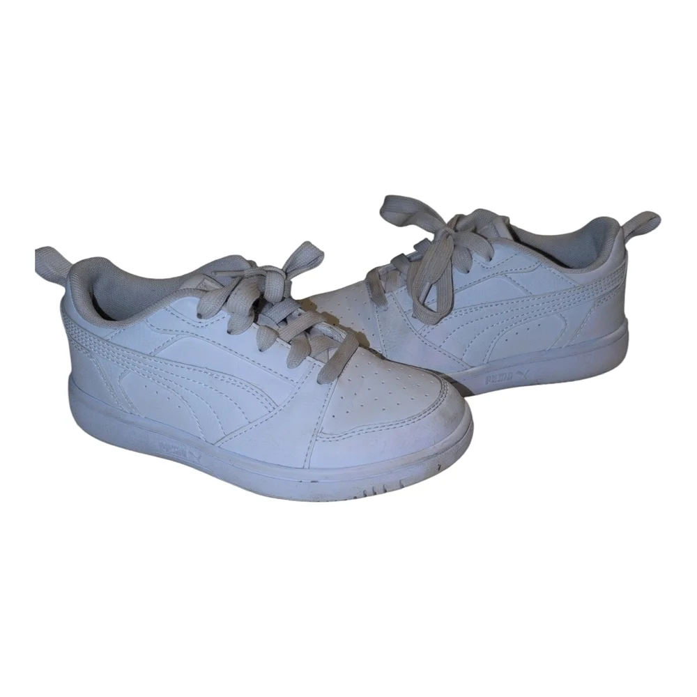 Puma Kids White Sneakers